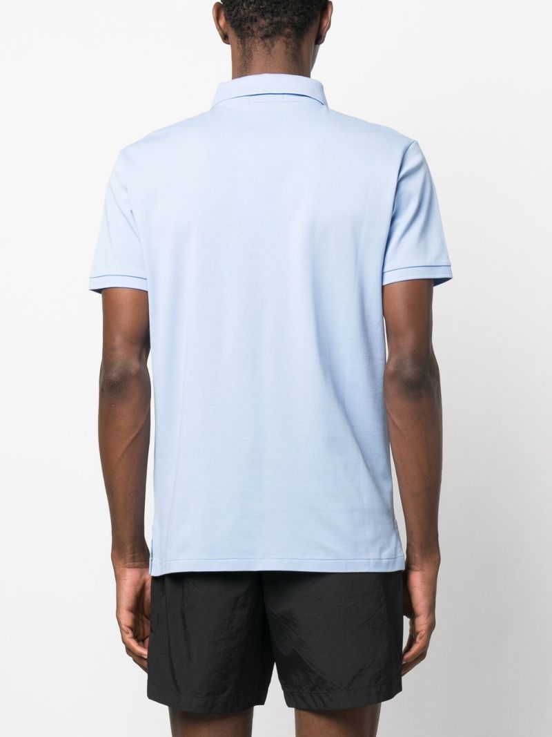 Blue Polo Pony Half-zip Polo Shirt