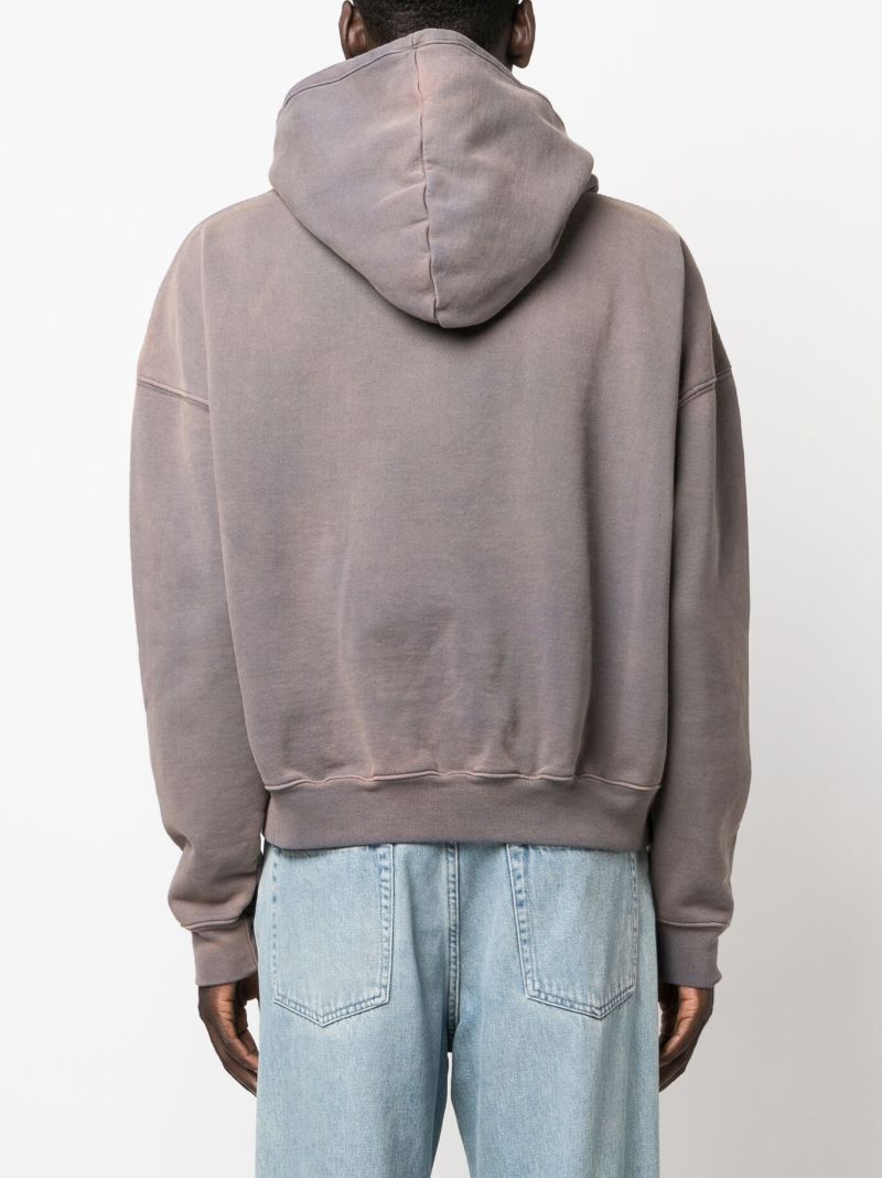 Grey Cotton Hoodie