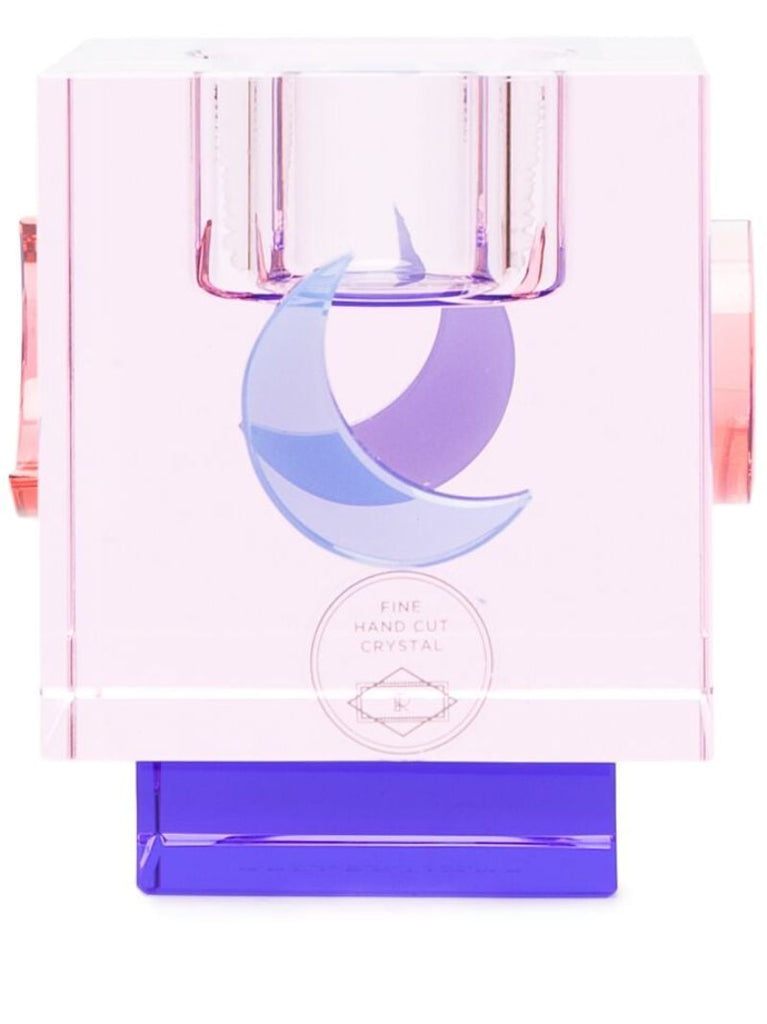 Multicolour Lea Moon Tealight Holder