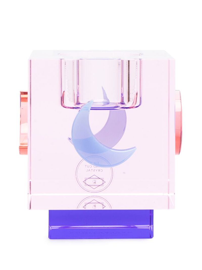 Multicolour Lea Moon Tealight Holder