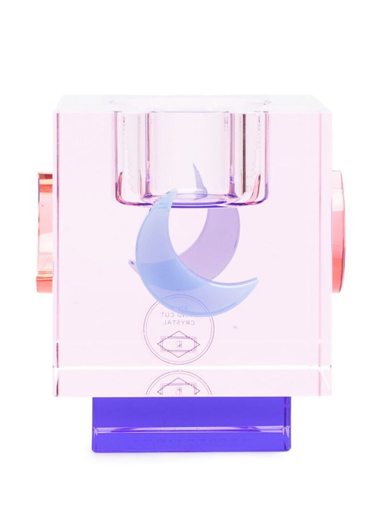 Multicolour Lea Moon Tealight Holder