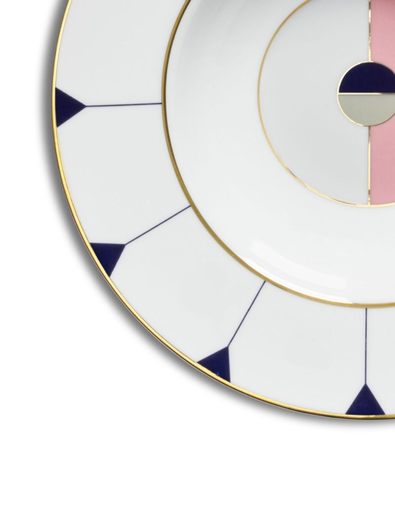 White Ortiga Pasta Bowl Set