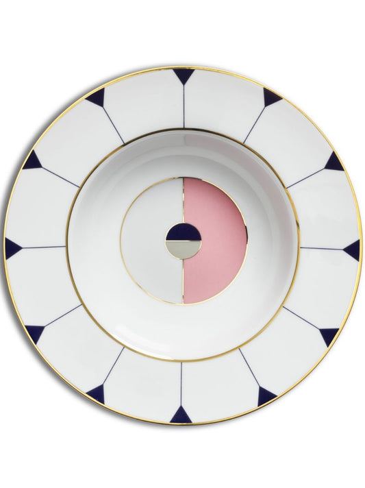 White Ortiga Pasta Bowl Set
