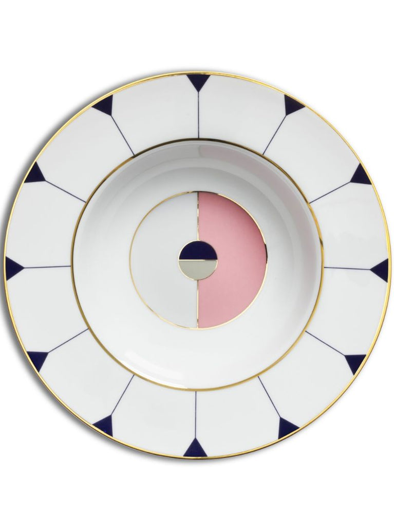 White Ortiga Pasta Bowl Set