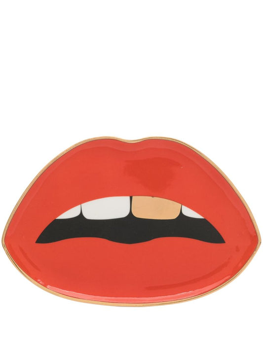 Red Lips Porcelain Tray