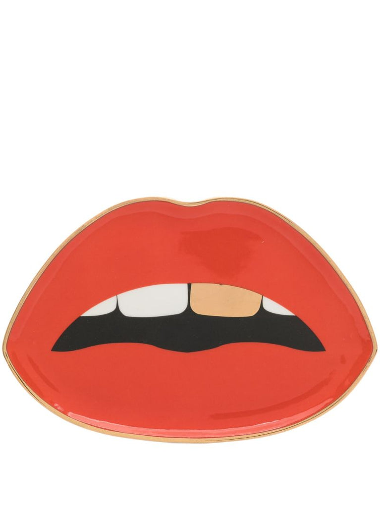 Red Lips Porcelain Tray