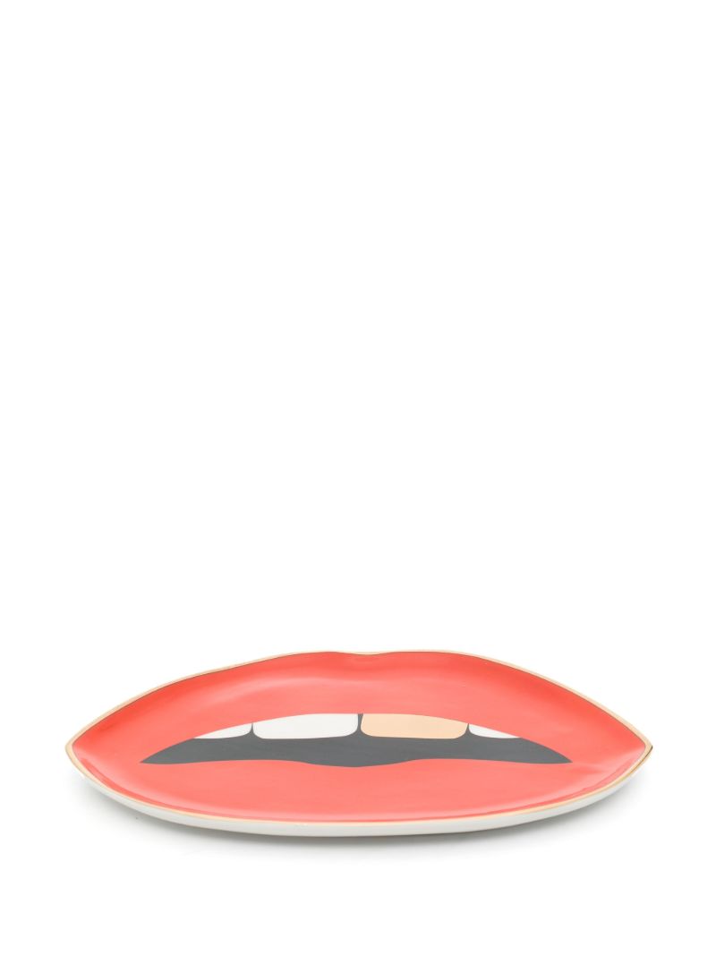 Red Lips Porcelain Tray