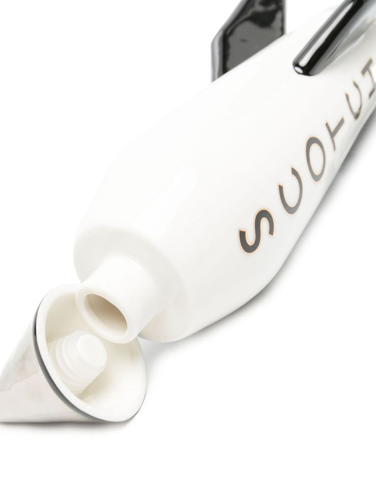 White Scotch Rocket Porcelain Decanter
