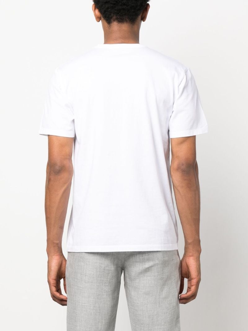 White Double Fox Head T-shirt