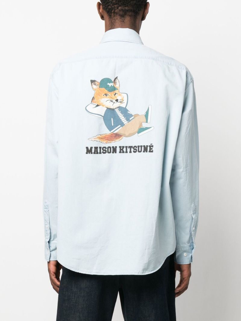Blue Chillax Denim Shirt