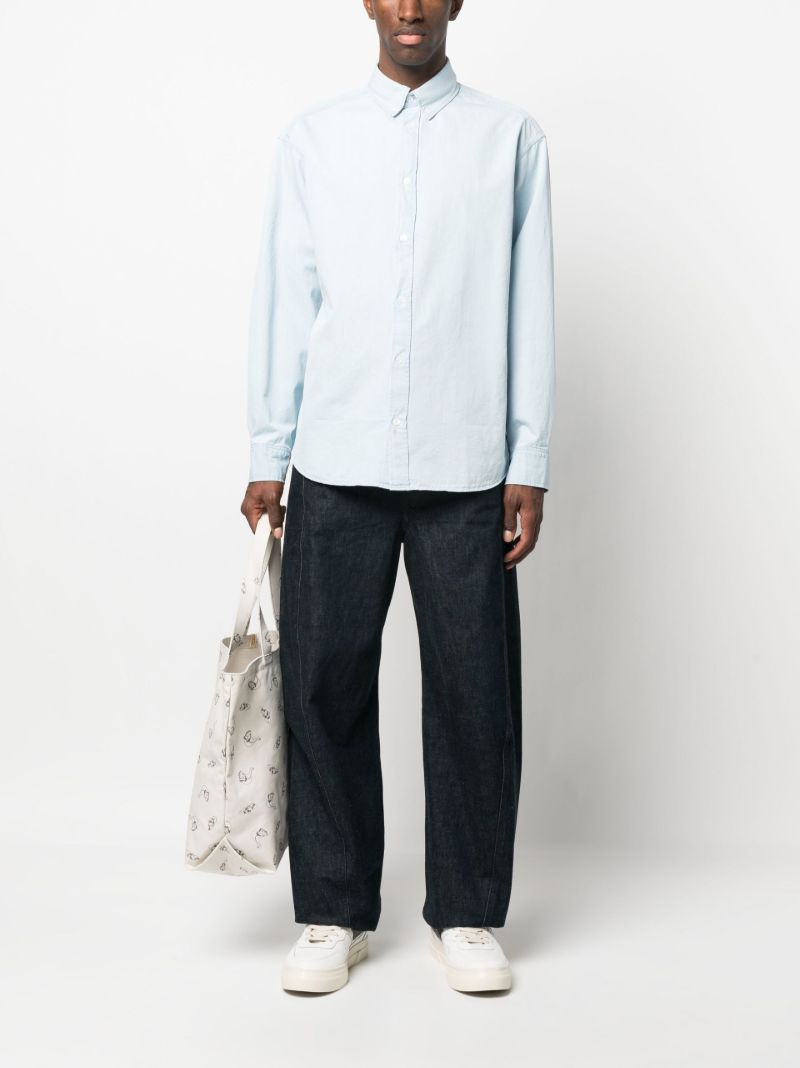 Blue Chillax Denim Shirt