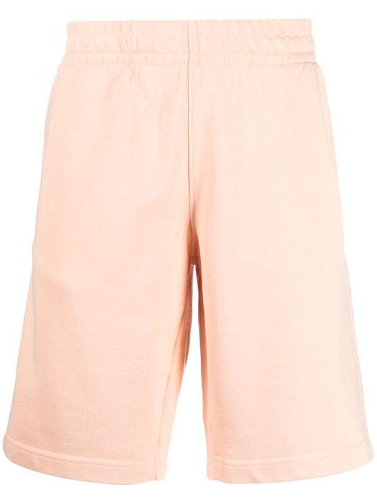 Orange Fox Head Patch Track Shorts