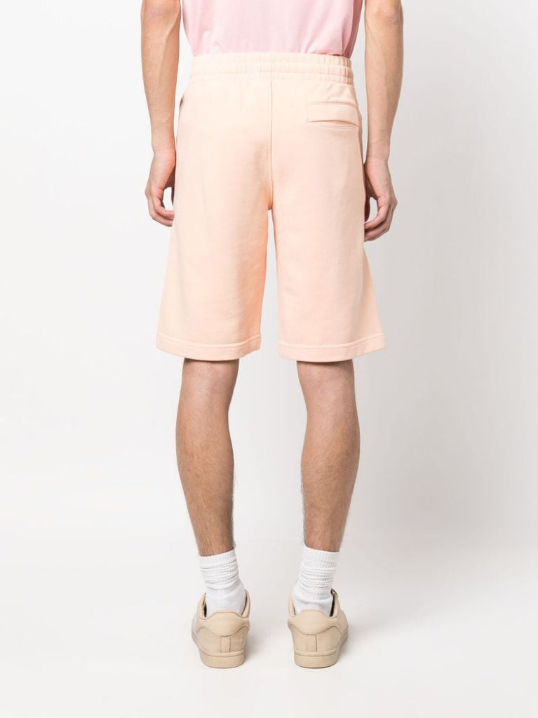 Orange Fox Head Patch Track Shorts