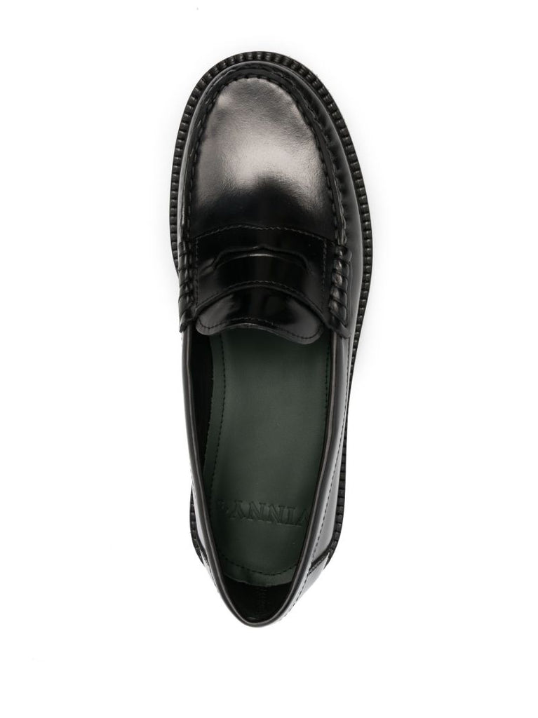 Black Yardee Mocassin Loafers