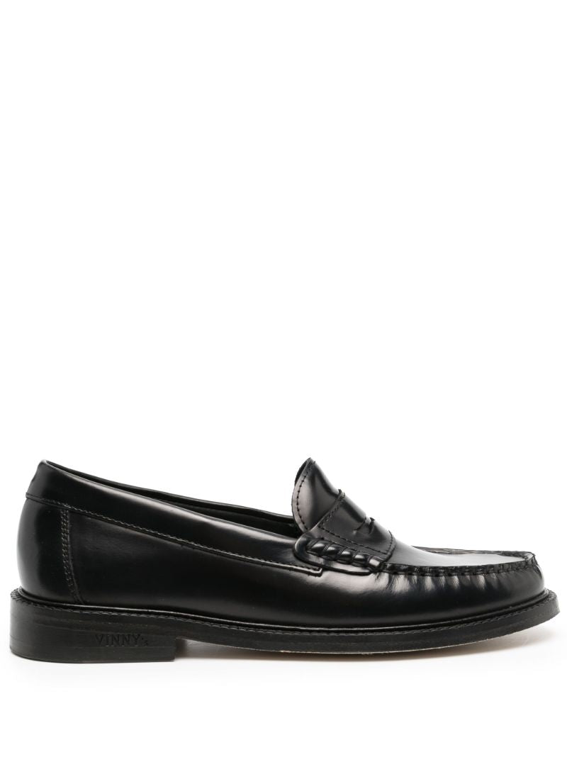 Black Yardee Mocassin Loafers