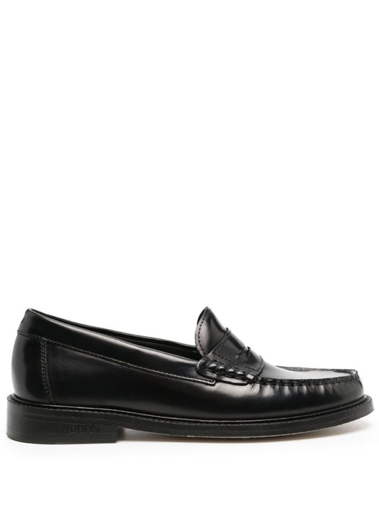 Black Yardee Mocassin Loafers