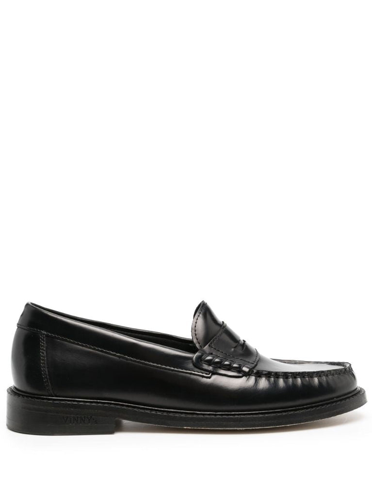 Black Yardee Mocassin Loafers
