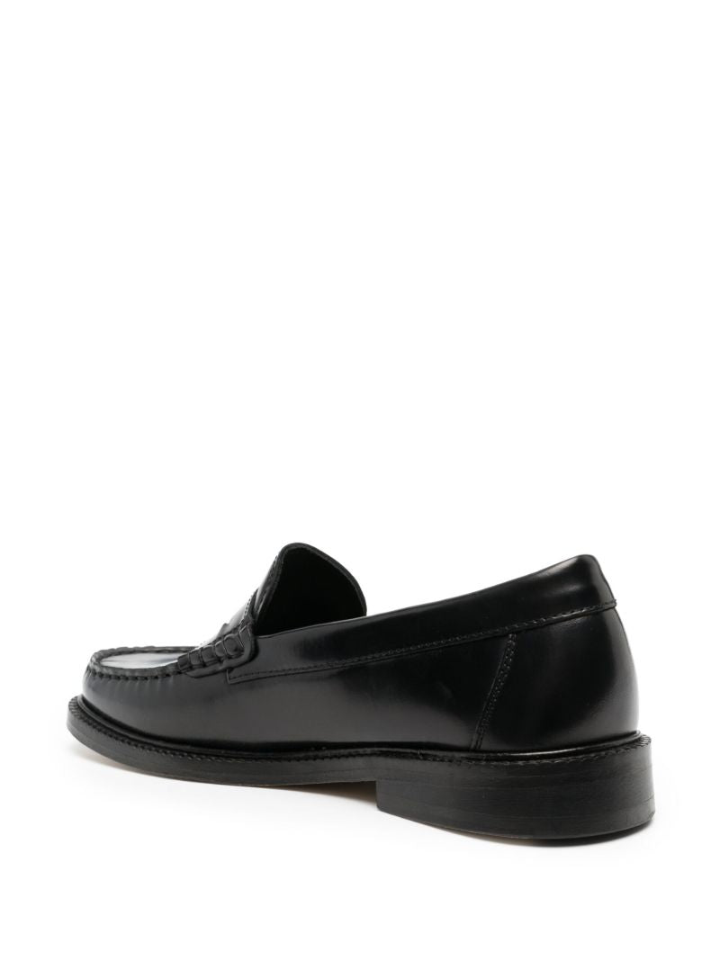 Black Yardee Mocassin Loafers