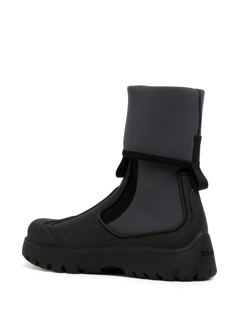 Black Garden Ankle Boots