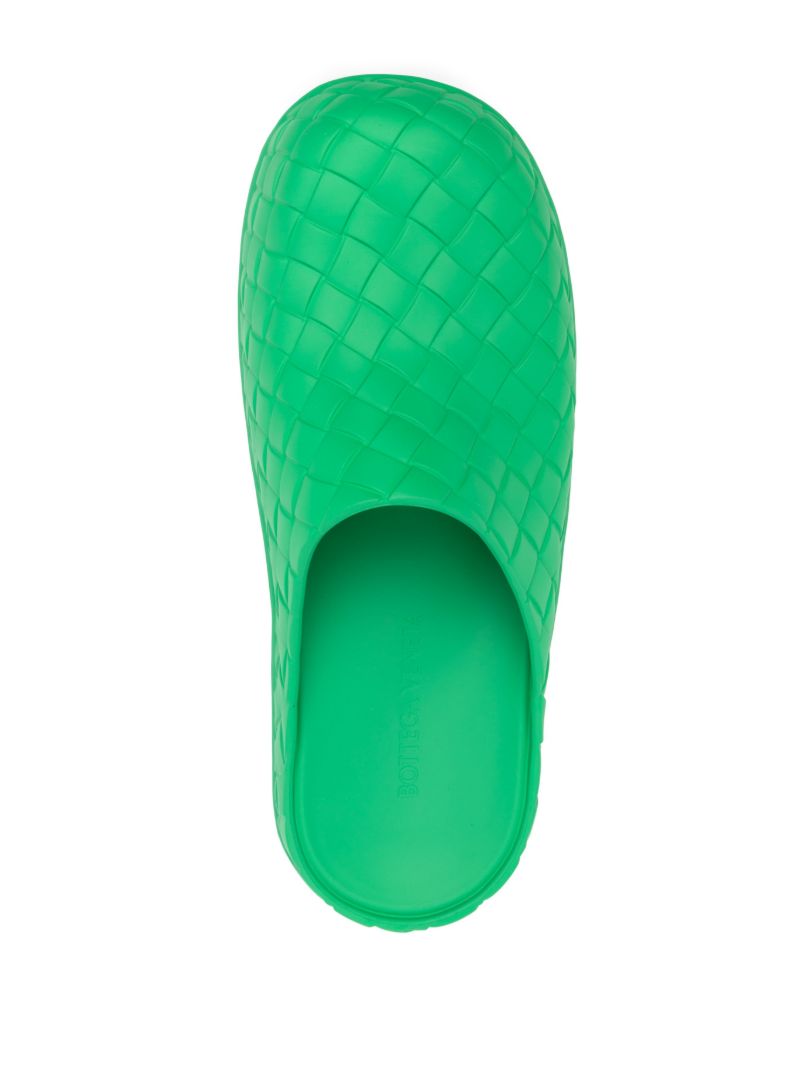 Green Beebee Intreccio Clogs