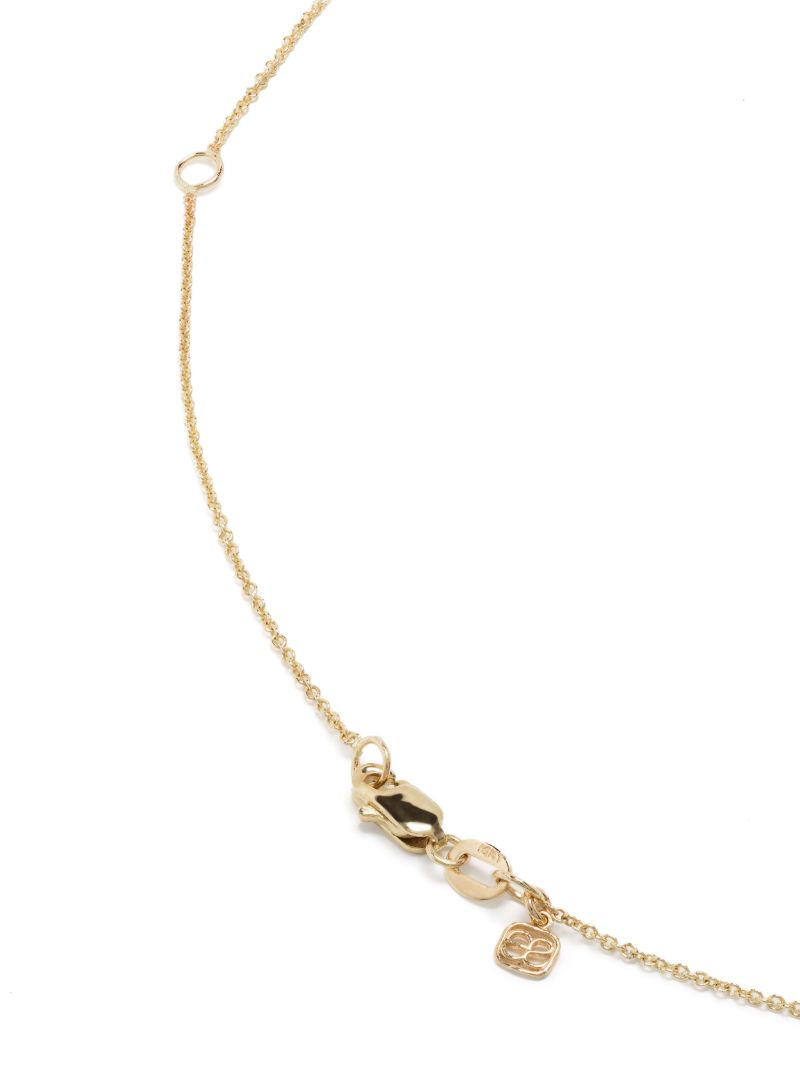14kt Marquise Eye Diamond Necklace