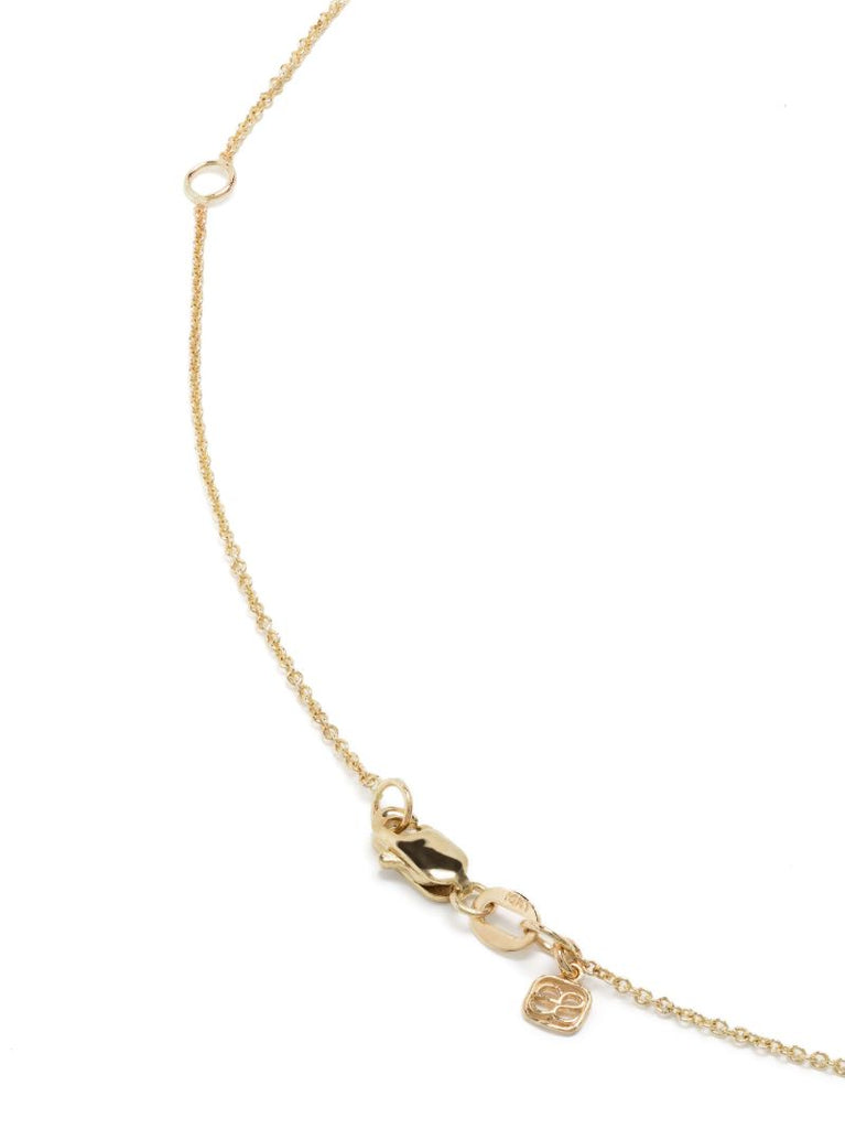 14kt Marquise Eye Diamond Necklace