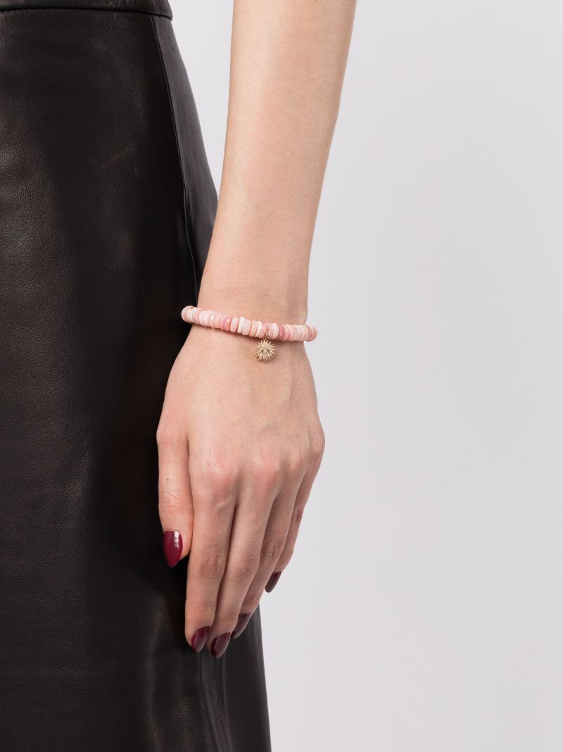 14kt Evil Eye Starburst Sunshine Bracelet