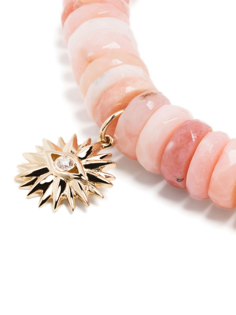 14kt Evil Eye Starburst Sunshine Bracelet