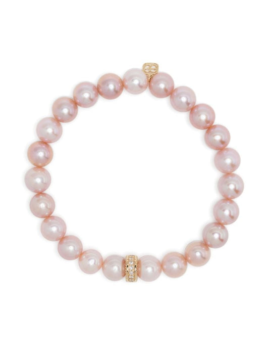 14k Yellow Gold & Diamond Bracelet