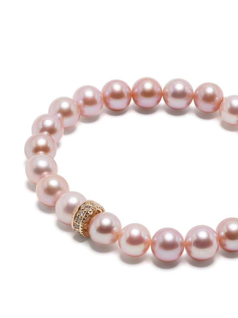 14k Yellow Gold & Diamond Bracelet