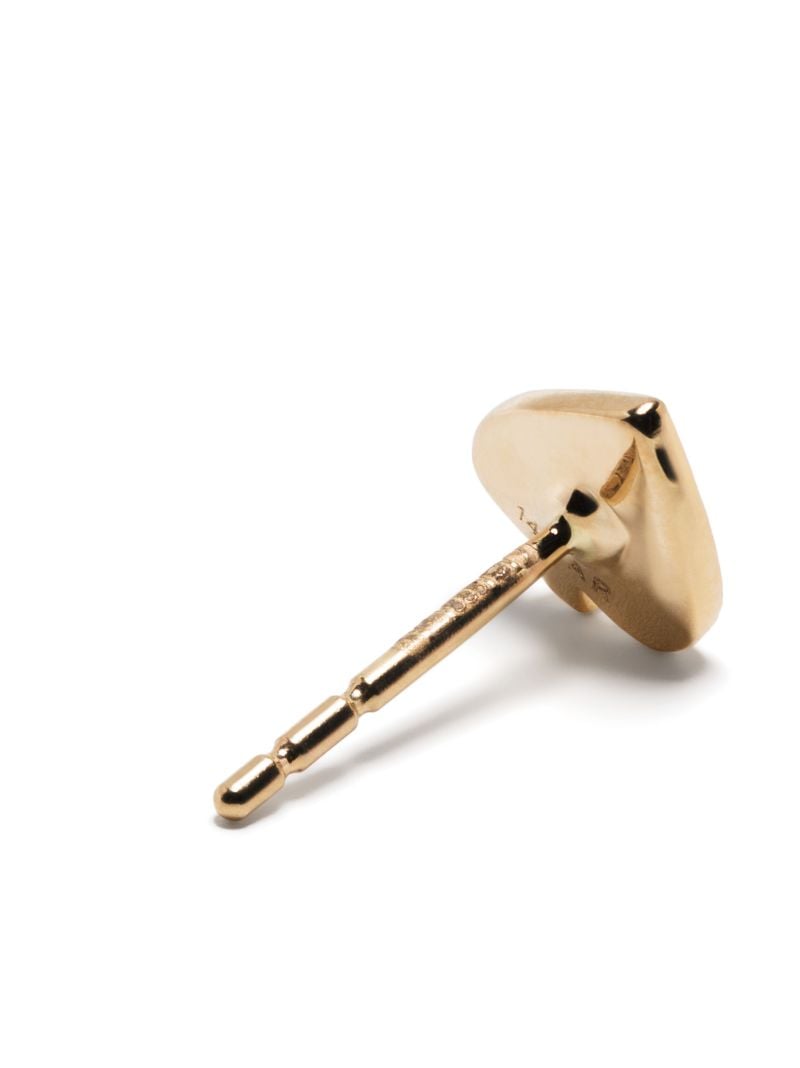 14k Yellow Gold Make Your Move Diamond Stud Earrings