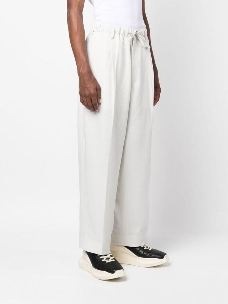 Grey Side Stripe Track Pants