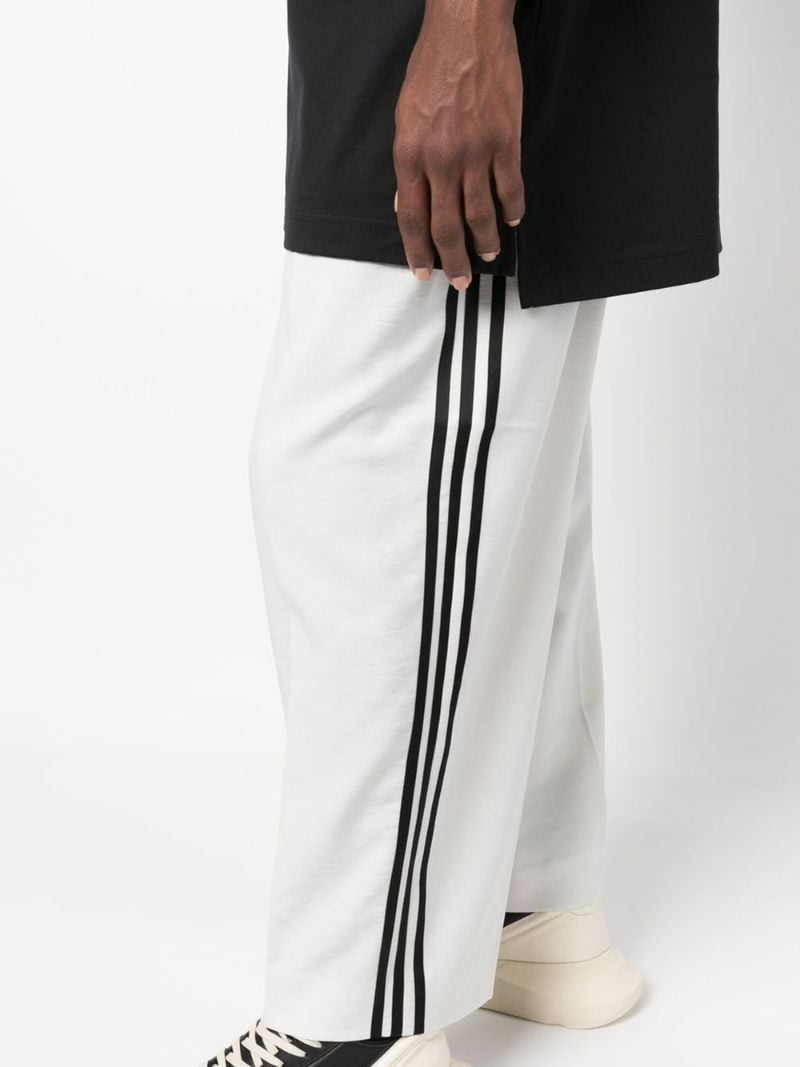Grey Side Stripe Track Pants
