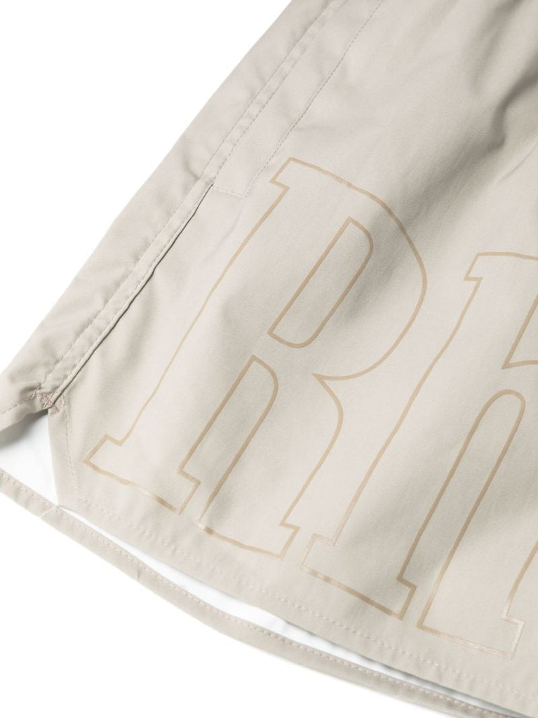 Neutral Logo-print Swim Shorts