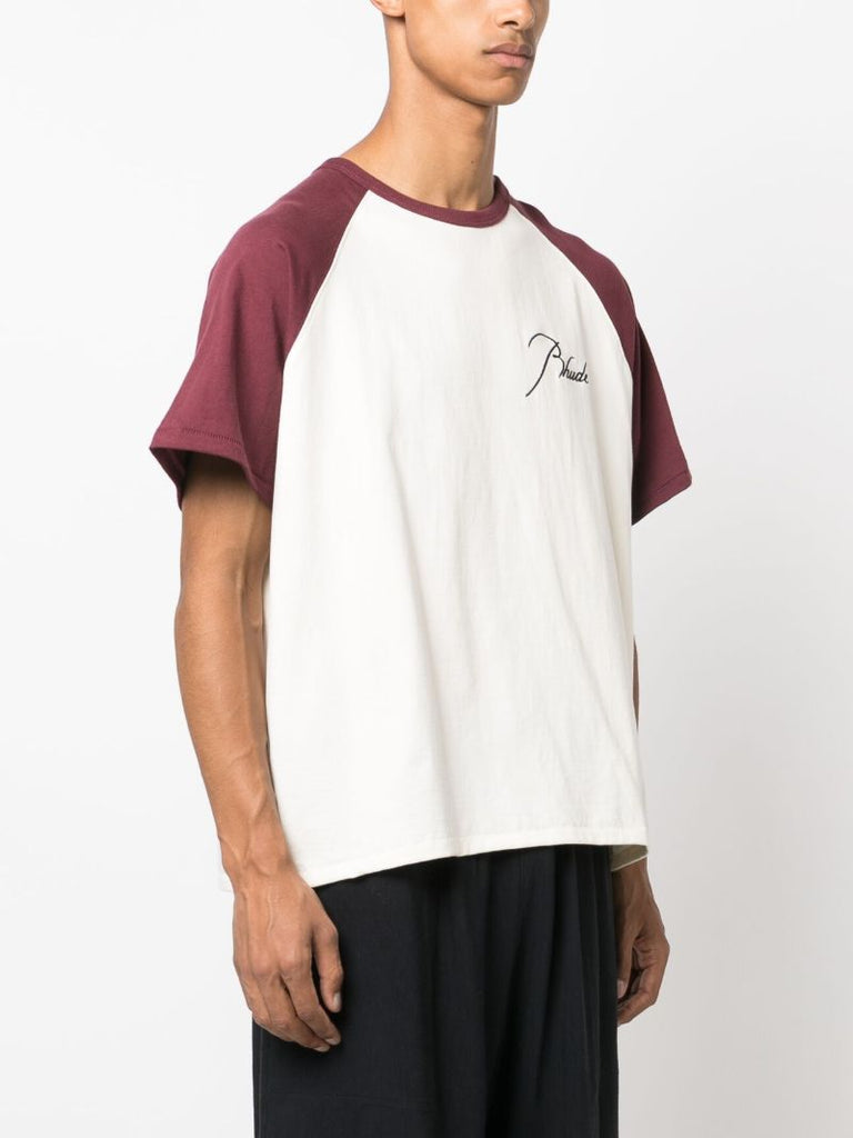 White Logo-print Cotton T-shirt