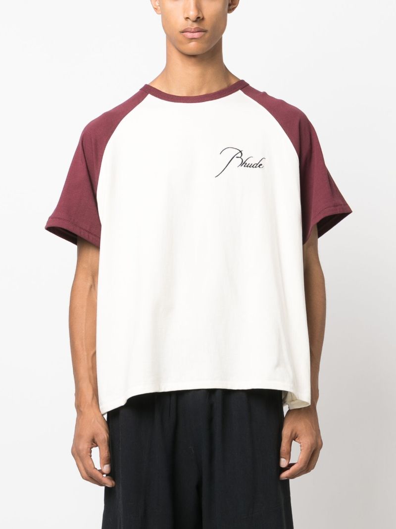 White Logo-print Cotton T-shirt