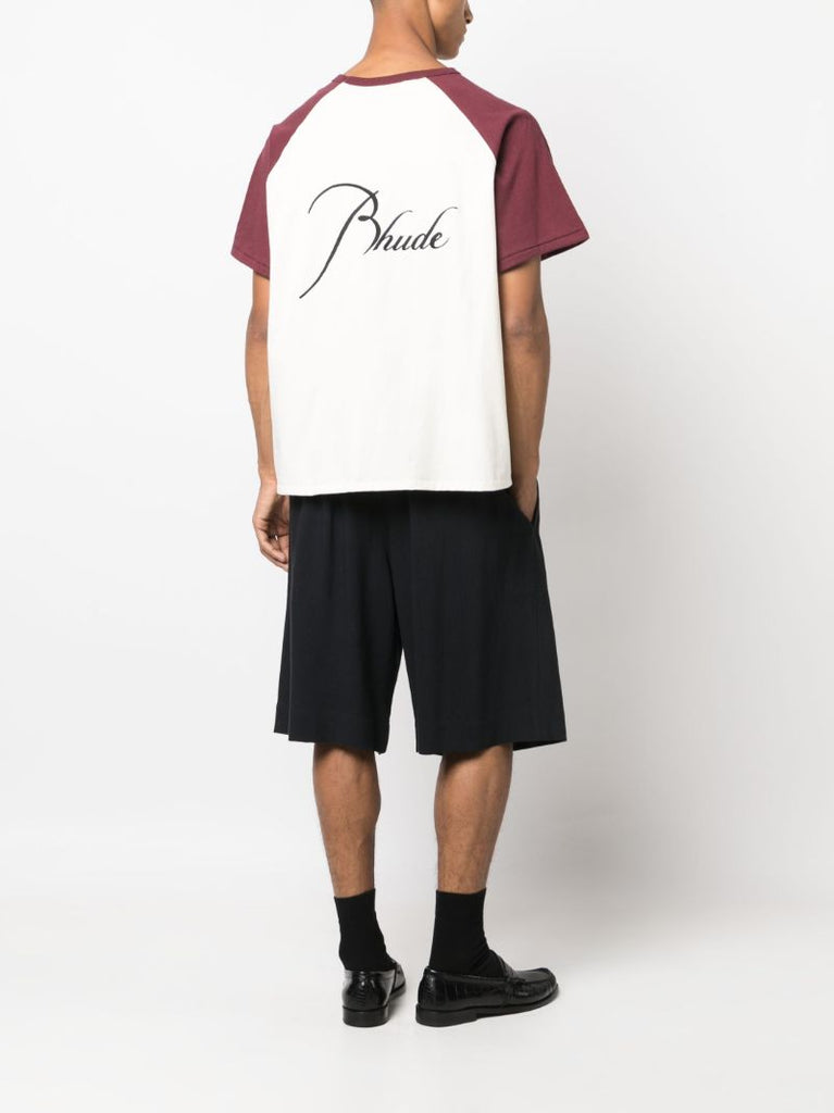 White Logo-print Cotton T-shirt