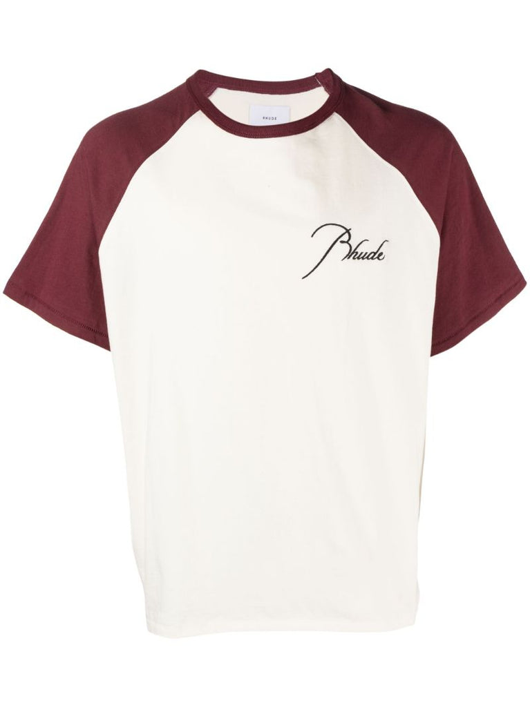 White Logo-print Cotton T-shirt