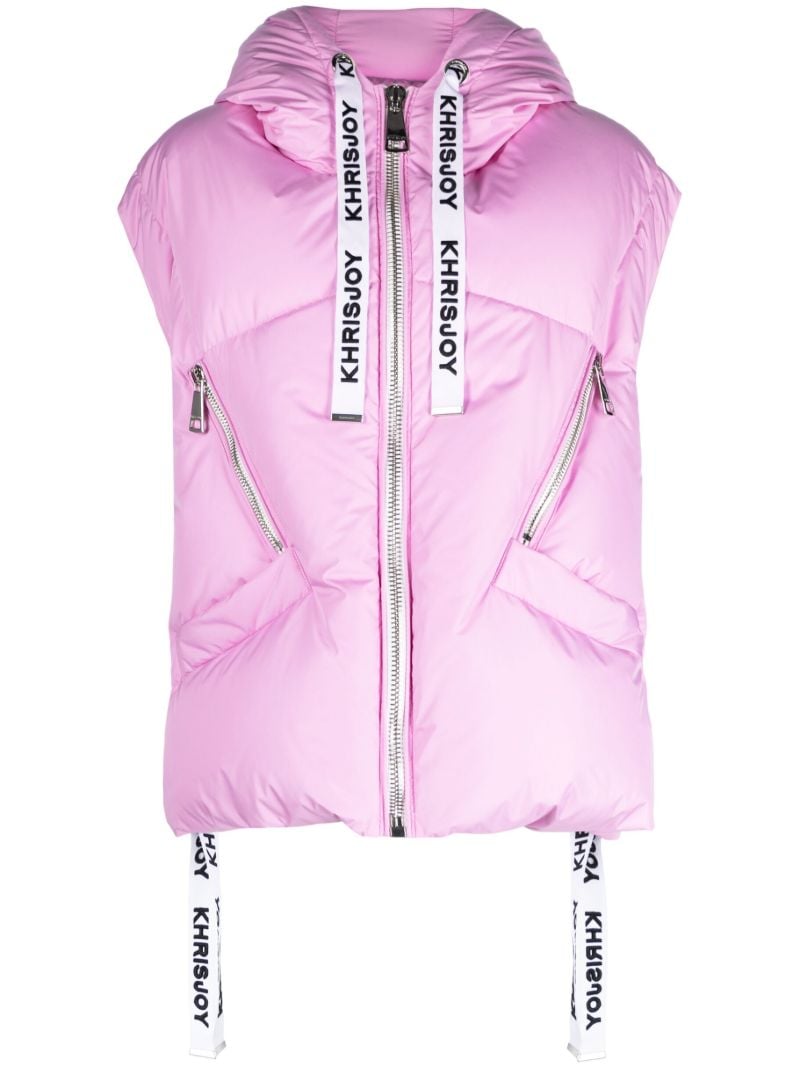 Pink Puff Icon Padded Gilet