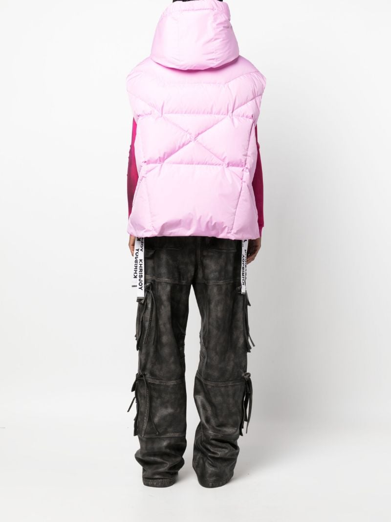 Pink Puff Icon Padded Gilet