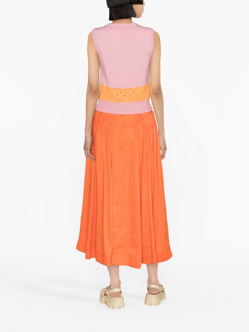 Pink Romy Wool Vest
