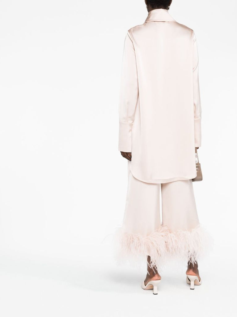 Pink Mandrake Cropped Trousers