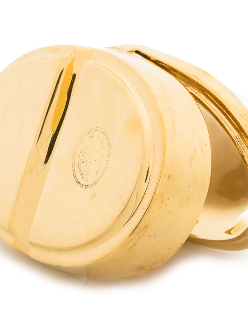 Gold-tone Xanax Pill Box
