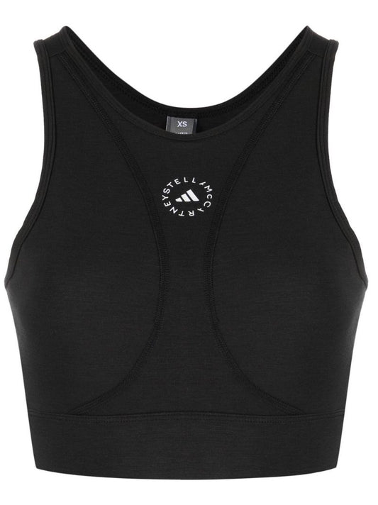 Black Truestrength Yoga Crop Top