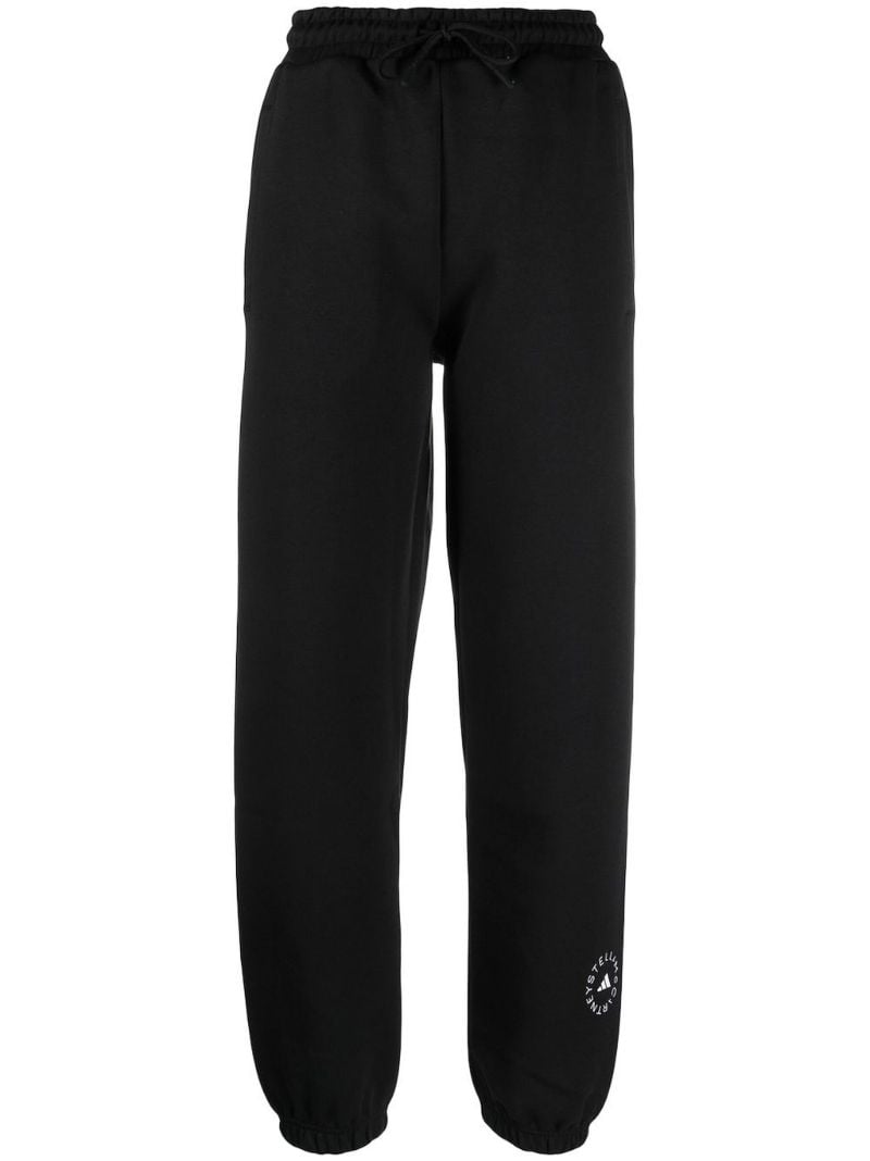 Black Logo-print Track Pants