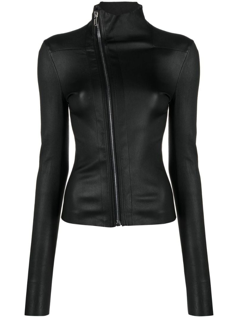 Black Gary Leather Jacket