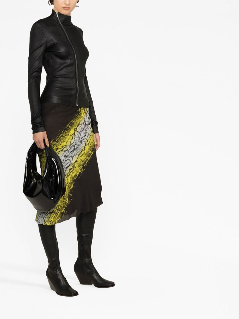 Black Gary Leather Jacket