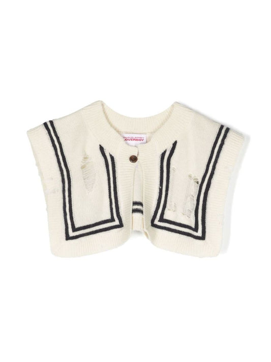 Neutral Distressed Sailor Collar