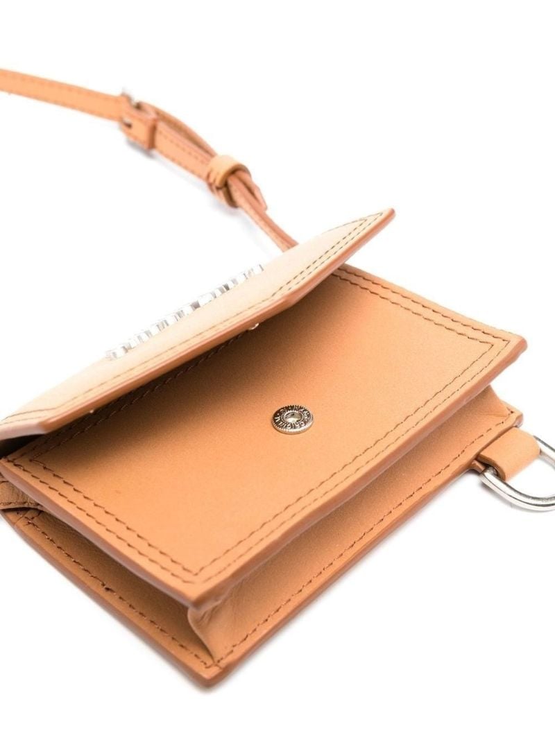Brown Le Porte Azur Card Holder