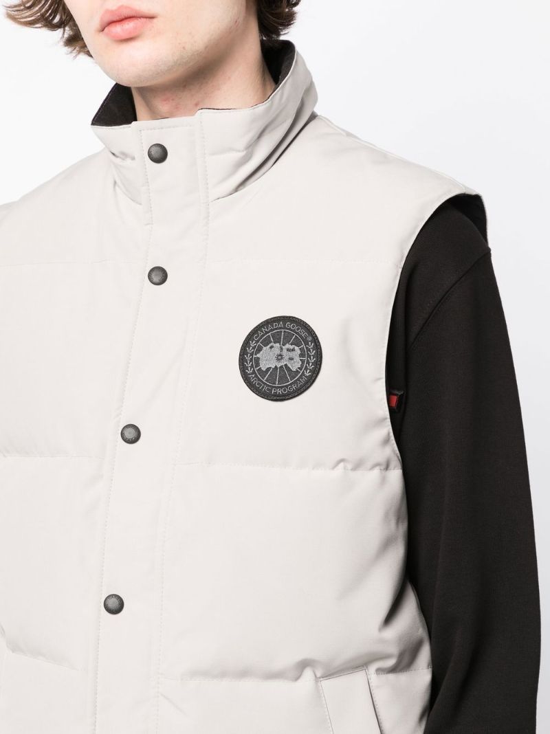 Grey Garson Padded Gilet